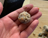A picture of step 2 of Spicy Vegetarian Haggis BitesVegan friendly too!.