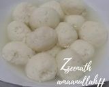 A picture of step 3 of Bengali Rasgullas.