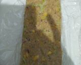 A picture of step 3 of Veggie traffic lights fried ice cream sticks.