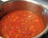 A picture of step 1 of Lasagna.