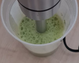 Foto del paso 2 de la receta: Licuado verde de albahaca, zucchini y limón 🌱 🥒 🍋 Batido multivitamínico y detox 🏃🏻‍♀️