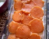 Rakott krumpli édesburgonyával és zöldségekkel (Vegetáriánus recept) recept fázis 3 fotója