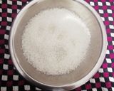 A picture of step 1 of Kesar kaju Mysore paak mithai.