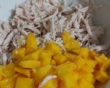 Foto del paso 2 de la receta: Quesadillas de pollo y mango