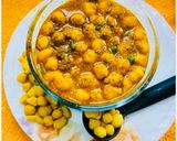 A picture of step 7 of Besan Mongra Curry.