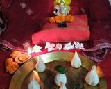 A picture of step 5 of Ukadiche modak.