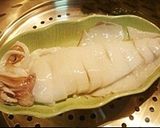รูปขั้นตอนการทำที่ 1 ของ หมึกไข่นึ่งมะนาว