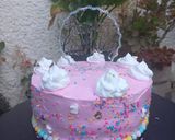 Foto del paso 15 de la receta: Birthday Cake con compota de fresa y kiwi