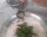 A picture of step 2 of Methi Muthiya Snack.