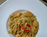 Foto langkah ke 4 dari resep Spaghetti Udang Pedas.