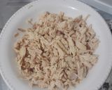 Foto del paso 1 de la receta: Tortilla de pollo con champiñones
