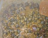 A picture of step 2 of Piom Piom Okro Soup.