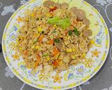 Foto langkah ke 4 dari resep Nasi Goreng Hongkong.