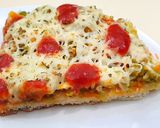 ફ્રેન્ચ બીન્સ પીઝા (French Beans Pizza Recipe in Gujarati) રેસીપી સ્ટેપ6ફોટો