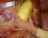 صورة لخطوة 1 من وصفة فريت اوملات ليه ليه ربع ساعة وناكلها 😋😋