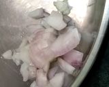 A picture of step 2 of Chapathi spring rolls.