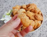 Hình bước làm 4 của món Da HEO chiên phồng - giòn