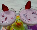 A picture of step 2 of Strawberry Rabdi.
