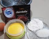 Foto langkah ke 1 dari resep Bolu kukus low budget X chocolatos.