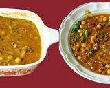 A picture of step 5 of Chana masala (chole).