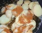 A picture of step 4 of Lemon Potatoes.