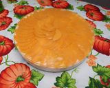 Gyümölcsös sajtkrémes torta recept fázis 7 fotója