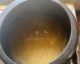 A picture of step 2 of Kancha Aam diye Tok Dal (Raw Mango in Masoor Dal).
