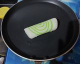 A picture of step 6 of Nolen Gurer Patishapta Peethe.