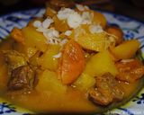 A picture of step 23 of Apple-apricot lamb stew.
