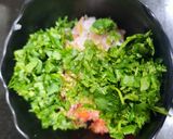 A picture of step 2 of Soya Besan Mix Vegetable Chilla.
