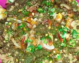 A picture of step 8 of Aloo Chana Chaat.