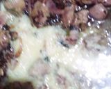 A picture of step 1 of Fry Kaleji.