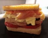 Foto del paso 9 de la receta: Sándwich de salmón ahumado