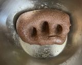 A picture of step 1 of Ragi Chapati.