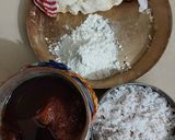 কাঁচা নারকেল এর ভাপা পুলি ( kancha narkel bhapa puli recipe in Bengali রেসিপির ধাপ 3 ছবি