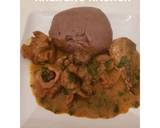 Ogbono soup and Amala recipe step 8 photo