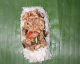 Foto langkah ke 10 dari resep Nasi bakar tongkol kemangi.