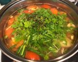 Hình bước làm 4 của món Canh cá thu nấu ngót