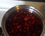 A picture of step 4 of Peach schnapps cranberry sauce.