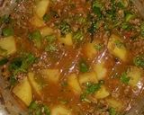 A picture of step 5 of Chilli potato mince stew #authors marathon.