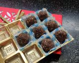 A picture of step 5 of Chocolate Walnut Fudge Truffles.
