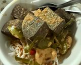 รูปขั้นตอนการทำที่ 4 ของ ขนมจีน ราดแกงกะทิ อกไก่