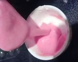 Foto langkah ke 6 dari resep Macaron Dengan Tepung Terigu dengan metode Swiss meringue.