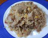 Foto del paso 7 de la receta: Arroz con chuleta de cerdo y maíz tierno