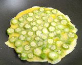 秋葵能量煎蛋 オクラエナジーオムレツ的食譜步驟4照片