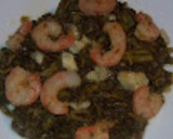 Foto del paso 5 de la receta: Espinacas con queso de Cabrales y gambas