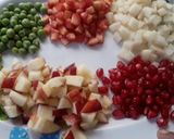 A picture of step 1 of Russian Salad.