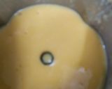 A picture of step 4 of Muskmelon popsicle.