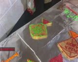 A picture of step 4 of Baisan bread slice kite 🤗.