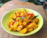 Foto langkah ke 5 dari resep Tahu Saus Telur Asin.